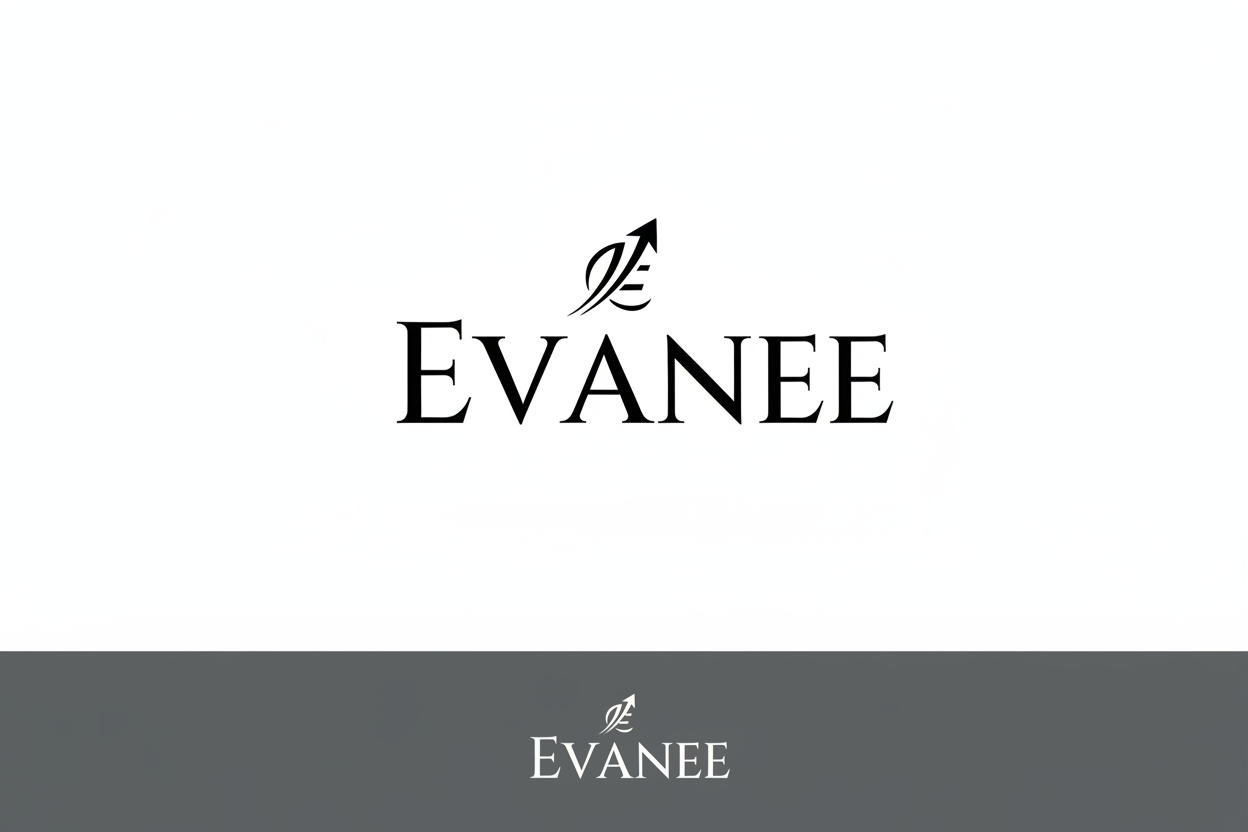 gör en logga på Evanee